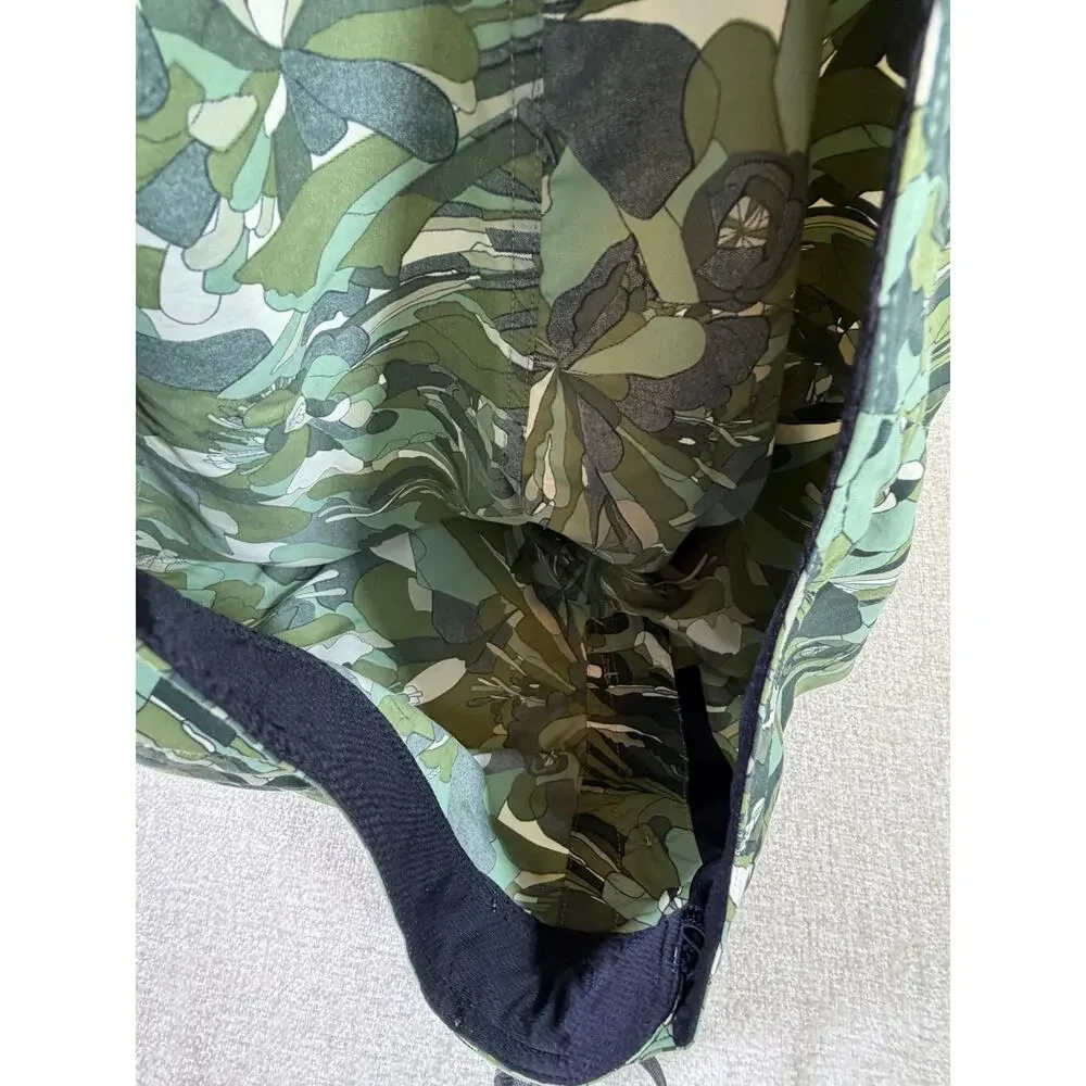 Patagonia Men's 38 Green Camo Swim Trunks Lightweight Pool Beach Shorts